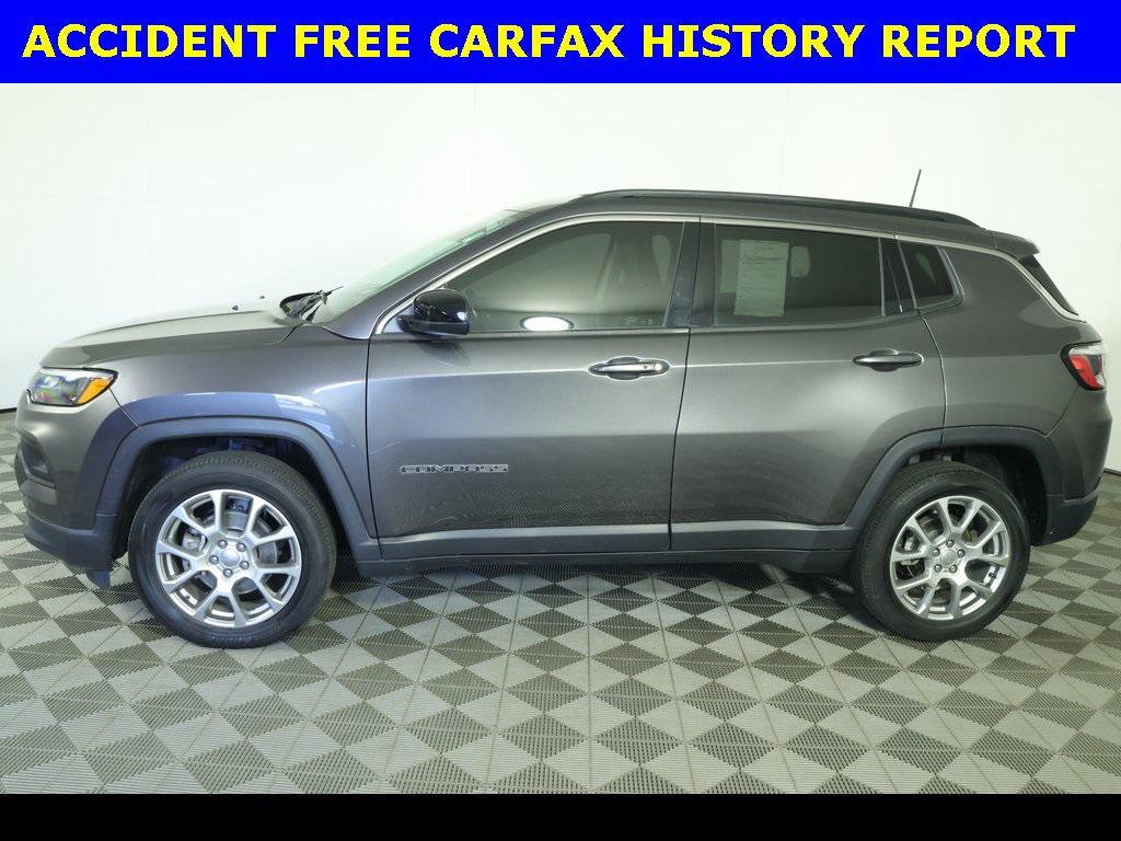 used 2022 Jeep Compass car, priced at $19,127