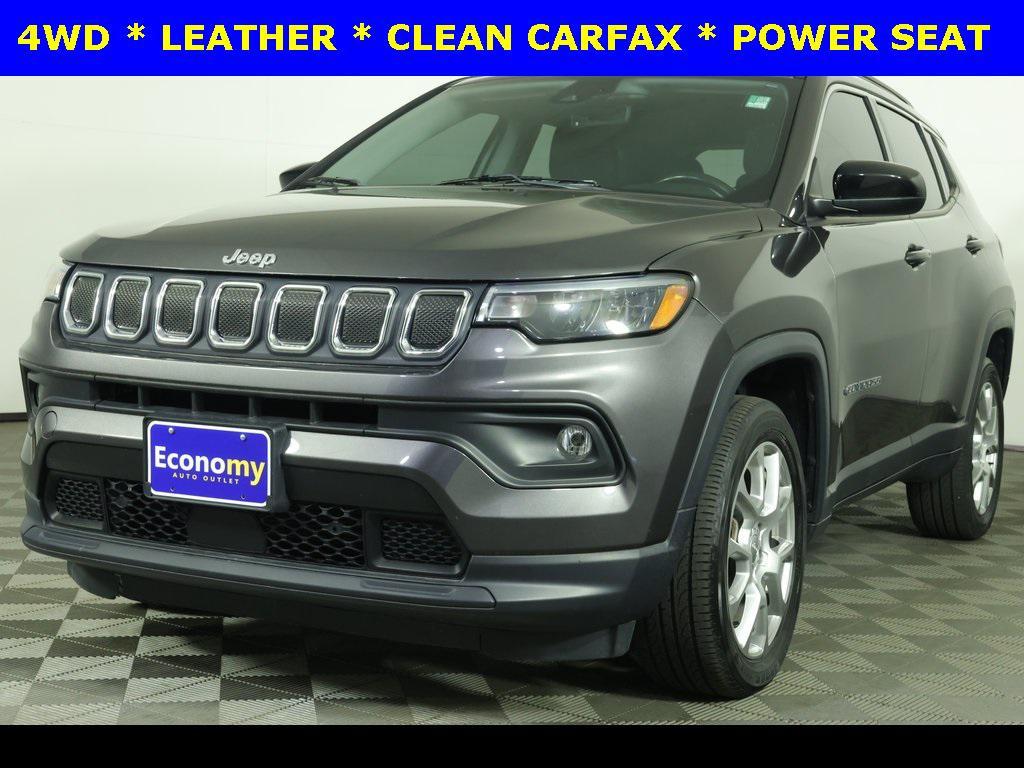 used 2022 Jeep Compass car, priced at $19,127
