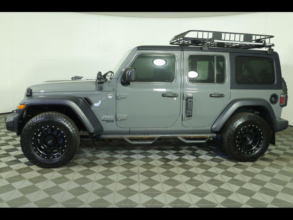 used 2018 Jeep Wrangler Unlimited car, priced at $20,994
