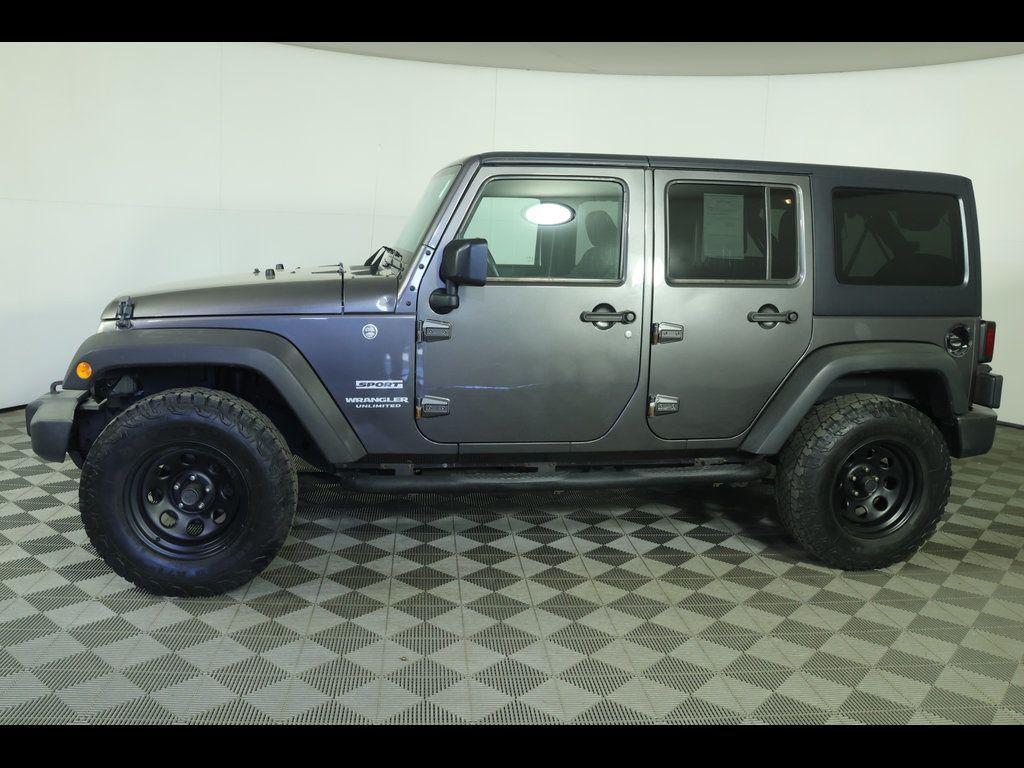 used 2016 Jeep Wrangler Unlimited car, priced at $16,534