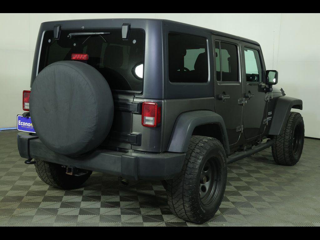used 2016 Jeep Wrangler Unlimited car, priced at $16,534