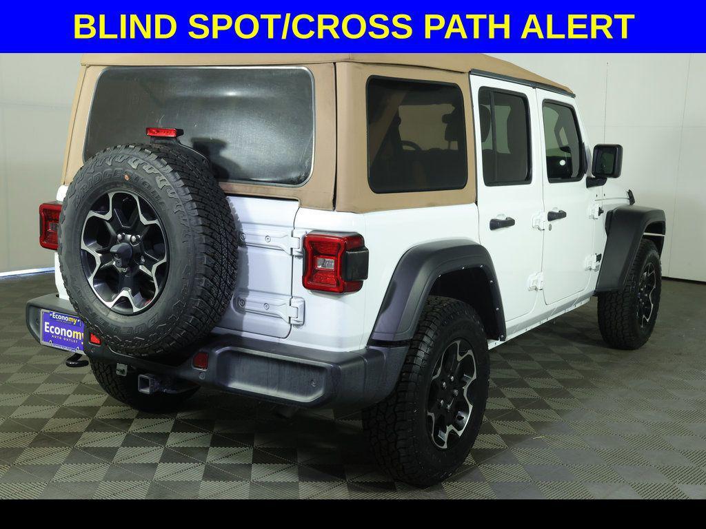 used 2021 Jeep Wrangler Unlimited car, priced at $23,480