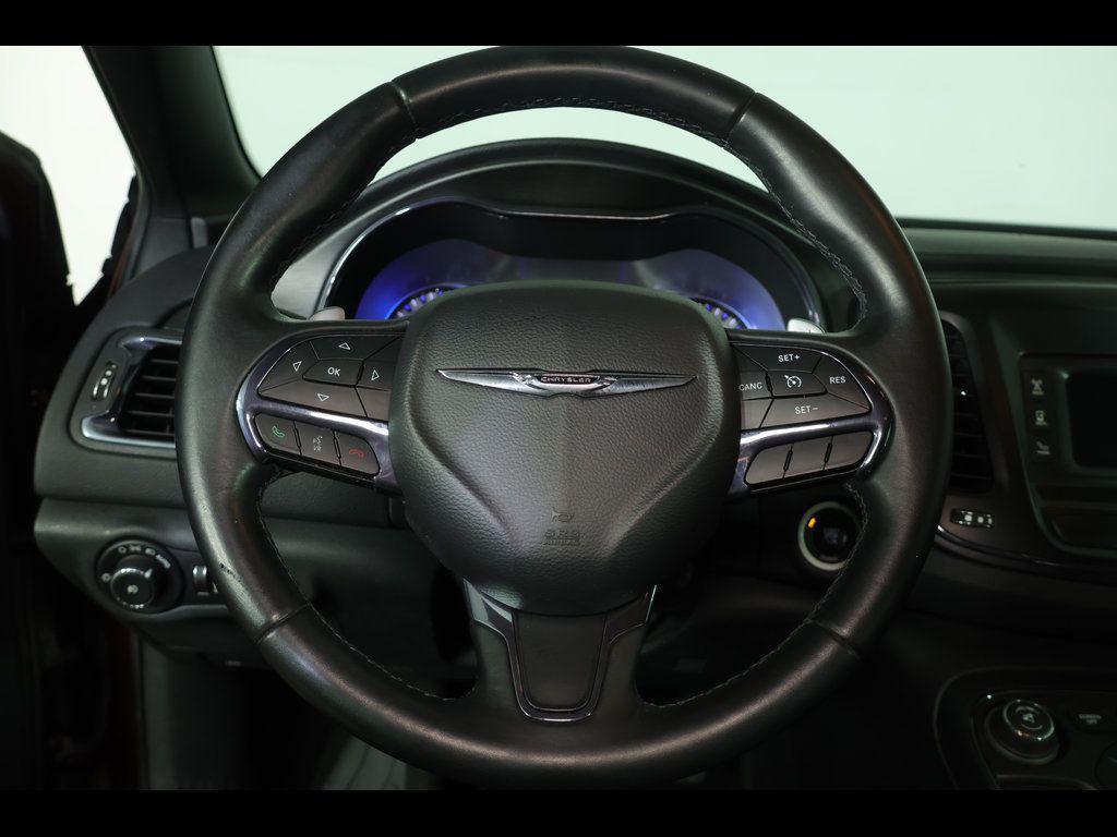 used 2016 Chrysler 200 car, priced at $12,341