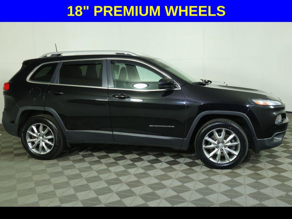 used 2017 Jeep Cherokee car, priced at $15,323