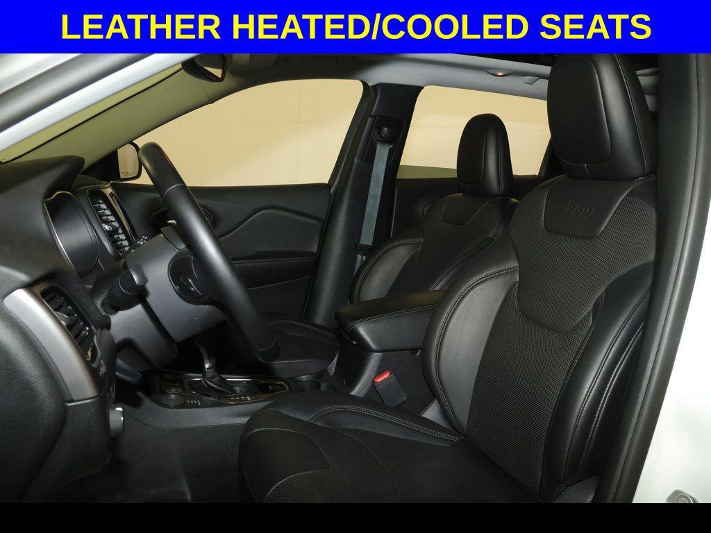 used 2021 Jeep Cherokee car, priced at $18,244