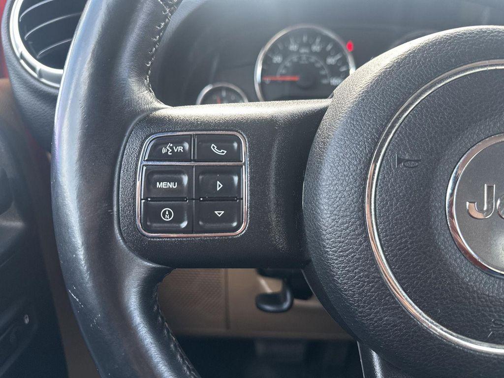 used 2015 Jeep Wrangler Unlimited car, priced at $17,498