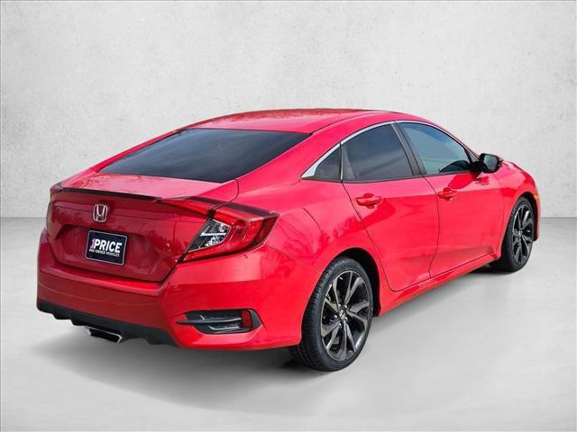 used 2021 Honda Civic car, priced at $17,491