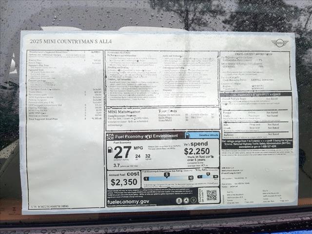 used 2025 MINI Countryman car, priced at $31,777