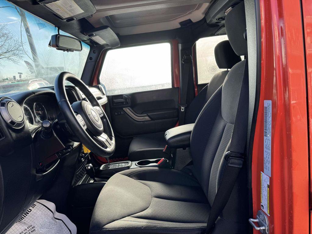 used 2015 Jeep Wrangler Unlimited car, priced at $14,995