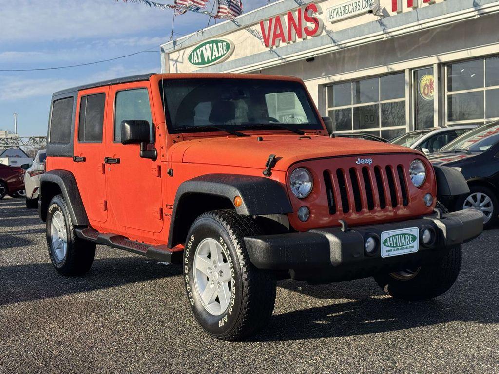used 2015 Jeep Wrangler Unlimited car, priced at $14,995