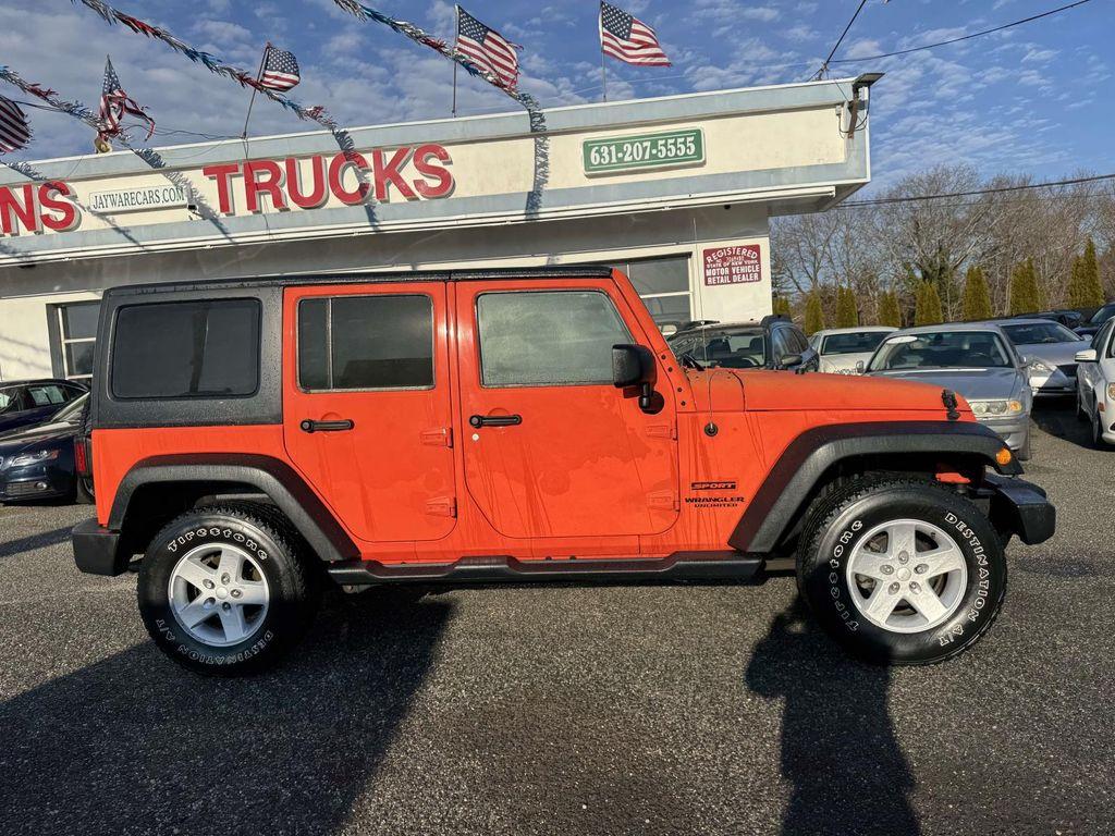 used 2015 Jeep Wrangler Unlimited car, priced at $14,995