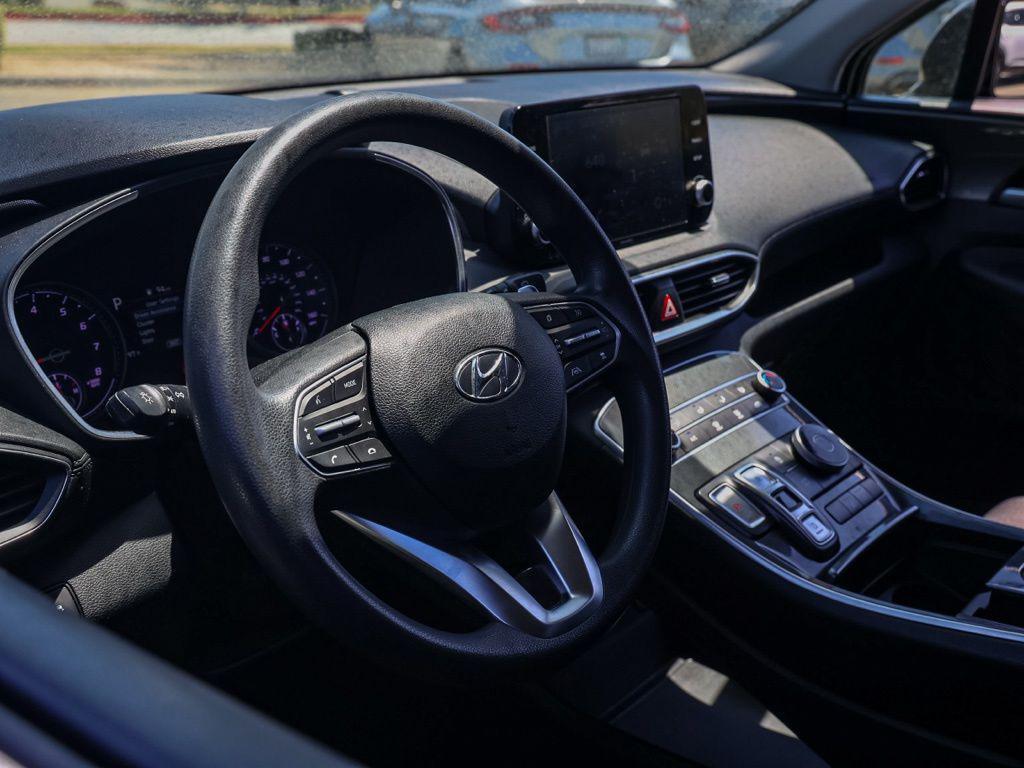 used 2021 Hyundai Santa Fe car, priced at $20,075