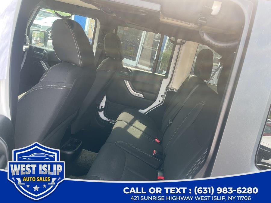 used 2016 Jeep Wrangler Unlimited car, priced at $15,888