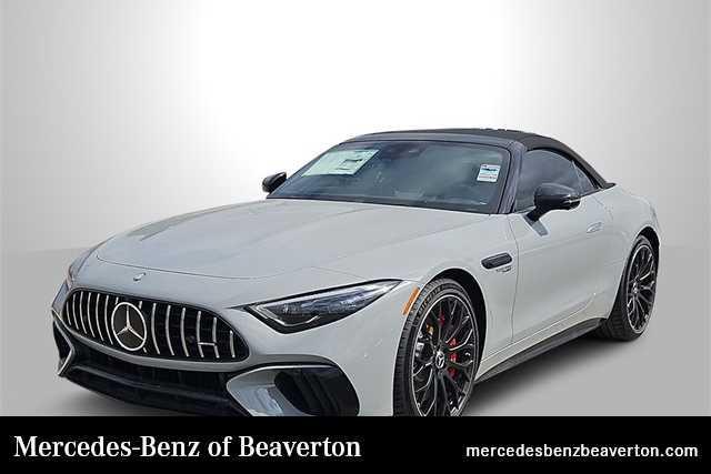 new 2025 Mercedes-Benz AMG SL 55 car, priced at $141,821