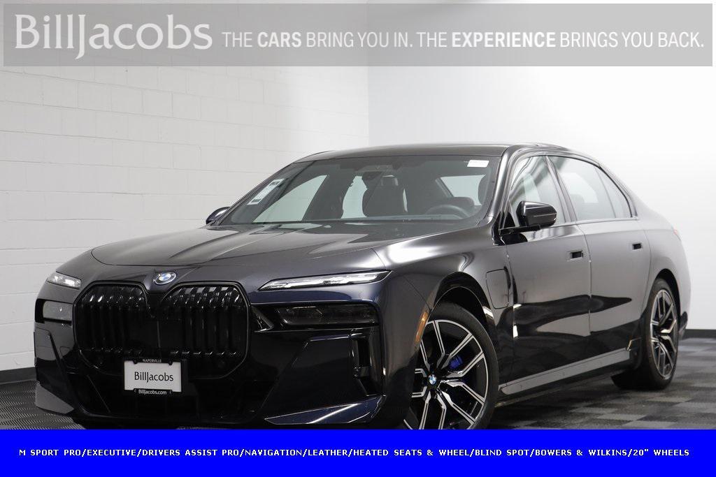 used 2025 BMW 750e car, priced at $101,977