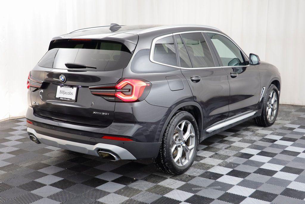 used 2023 BMW X3 car, priced at $34,577