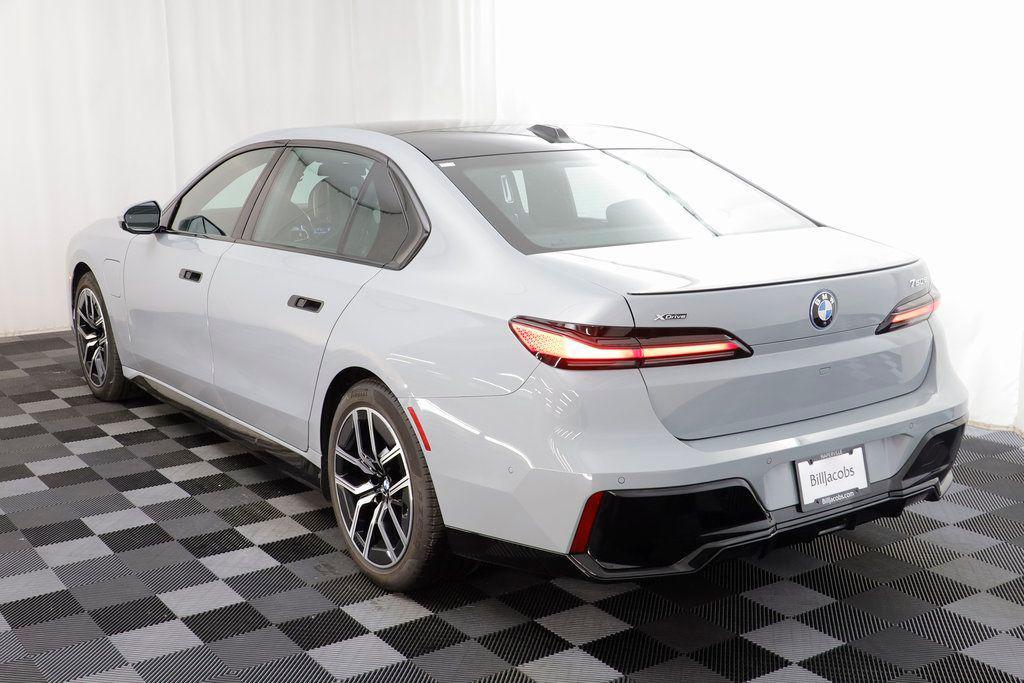 used 2025 BMW 750e car, priced at $98,977