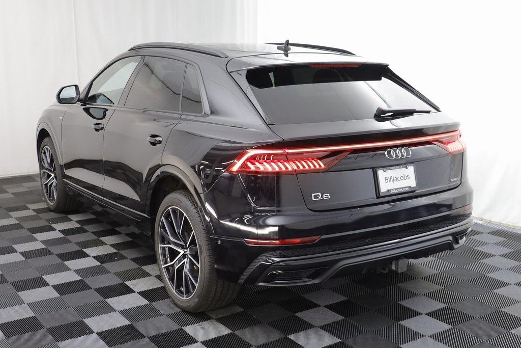 used 2019 Audi Q8 car, priced at $35,977