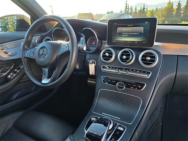 used 2018 Mercedes-Benz C-Class car, priced at $27,998