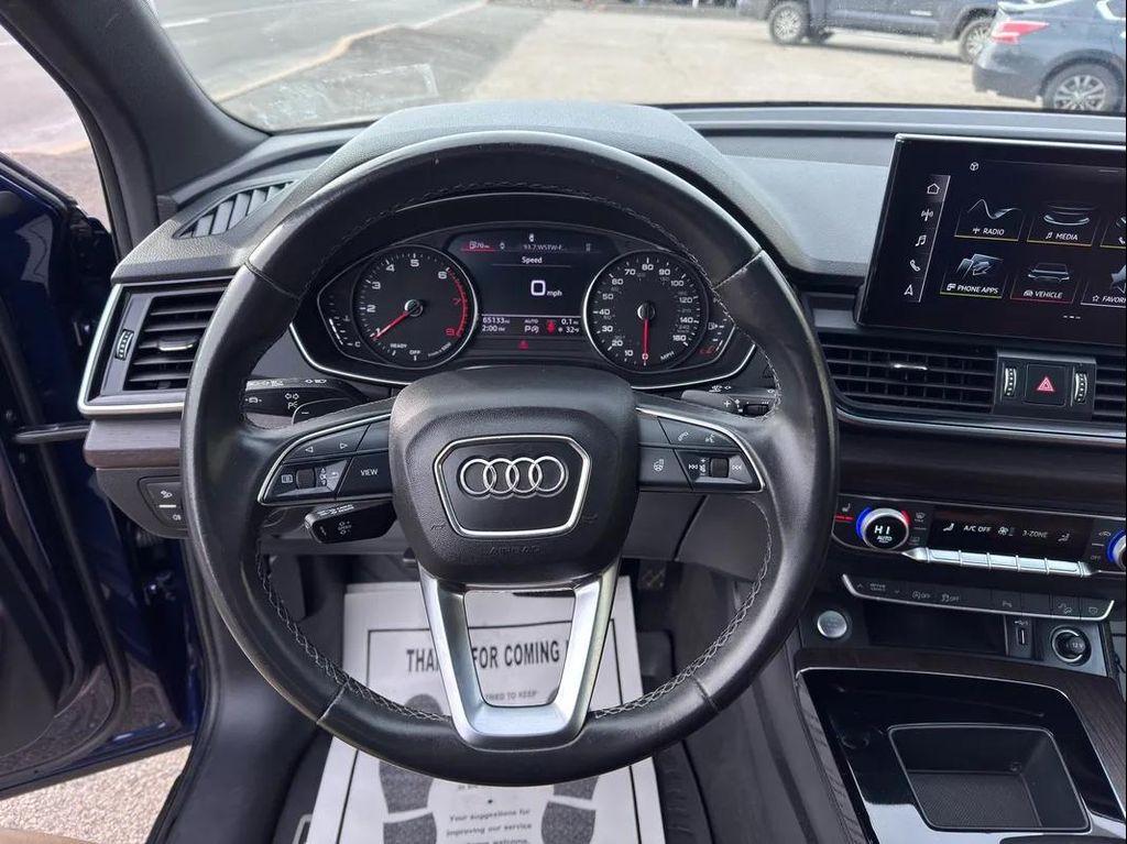 used 2022 Audi Q5 car, priced at $21,494
