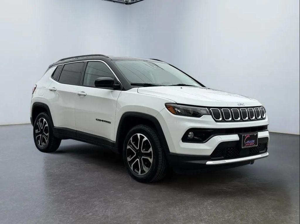 used 2022 Jeep Compass car, priced at $21,994