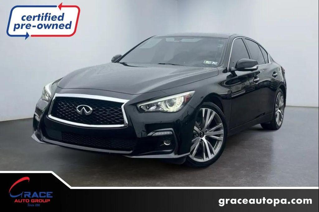 used 2021 INFINITI Q50 car, priced at $24,994