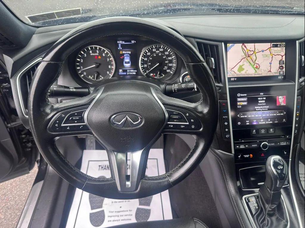 used 2021 INFINITI Q50 car, priced at $24,994