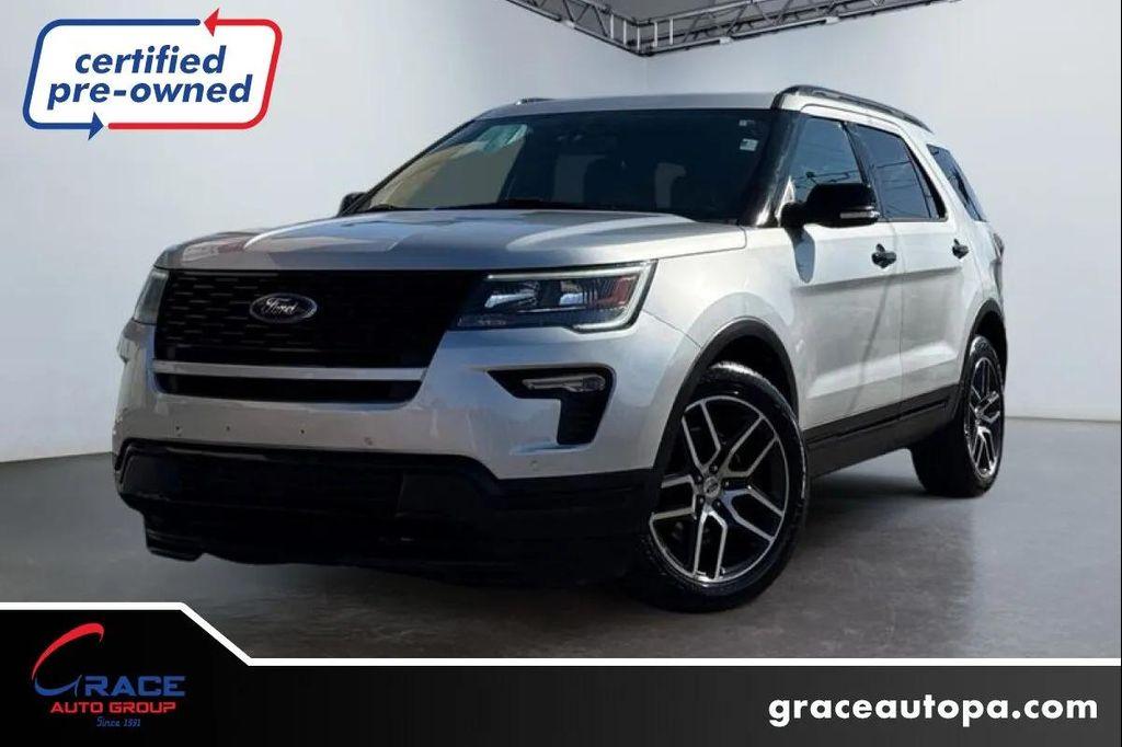 used 2019 Ford Explorer car, priced at $17,494