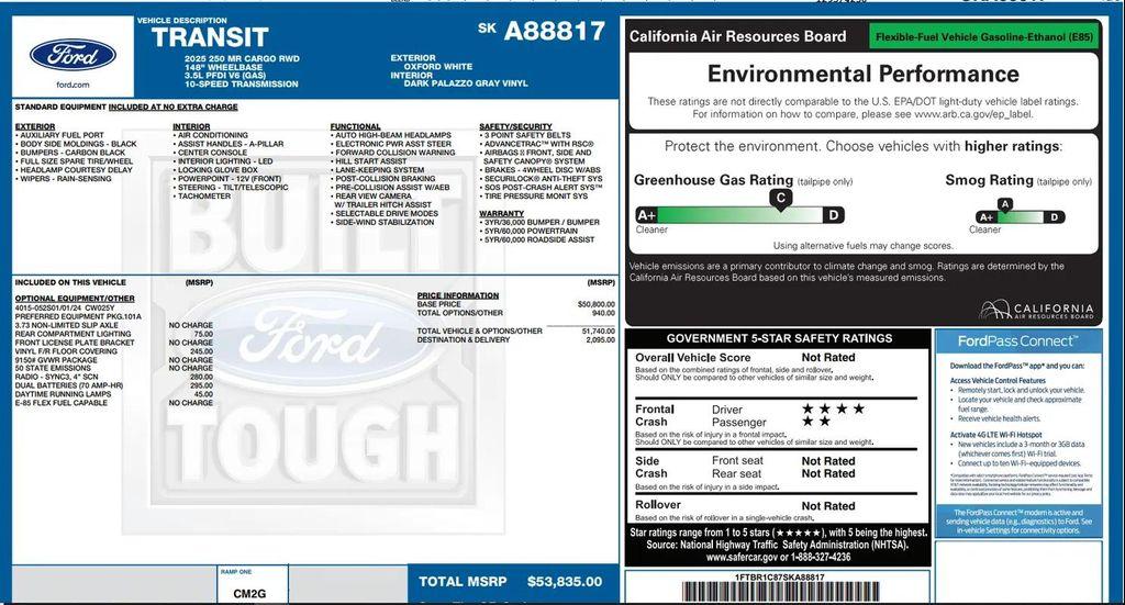 used 2025 Ford Transit-250 car, priced at $34,994