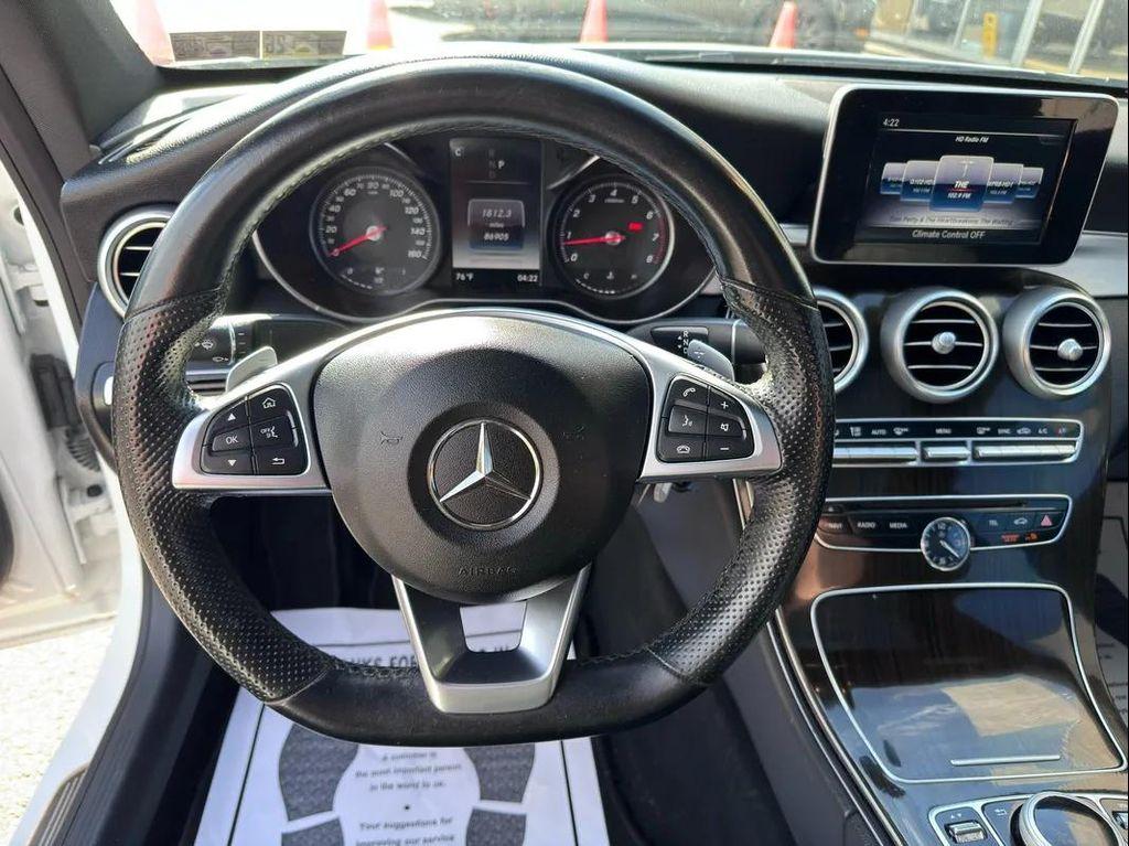 used 2018 Mercedes-Benz C-Class car, priced at $18,494