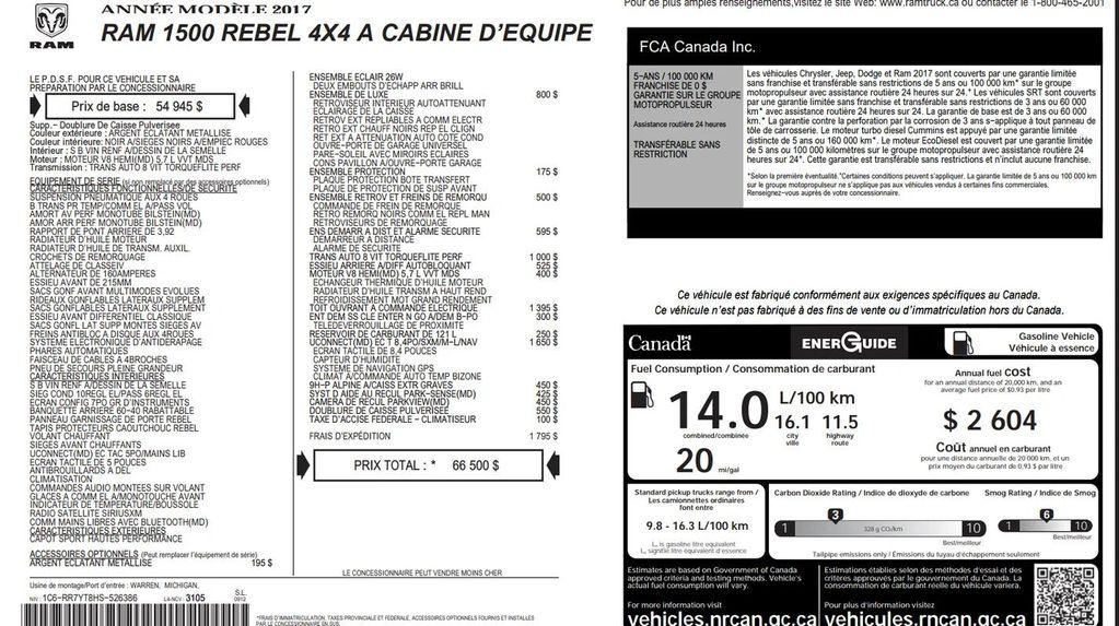 used 2017 Ram 1500 car, priced at $23,994