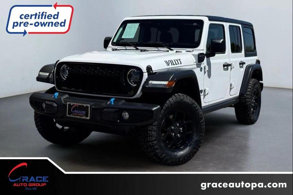 used 2024 Jeep Wrangler 4xe car, priced at $30,994