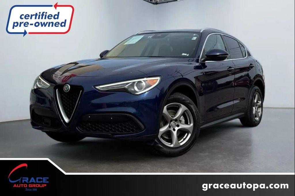 used 2021 Alfa Romeo Stelvio car, priced at $16,994