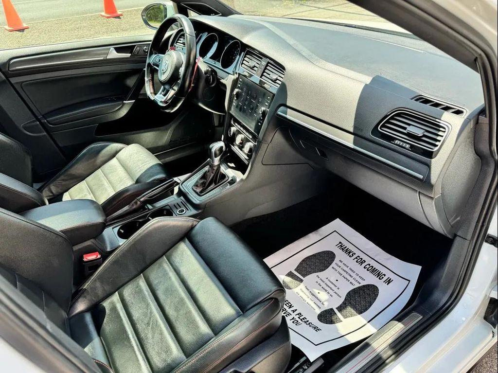 2019 White Volkswagen Golf GTI
