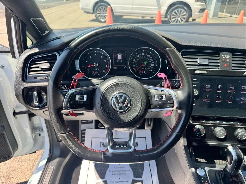 2019 White Volkswagen Golf GTI