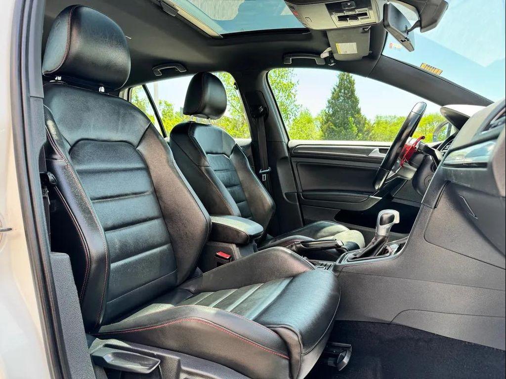2019 White Volkswagen Golf GTI