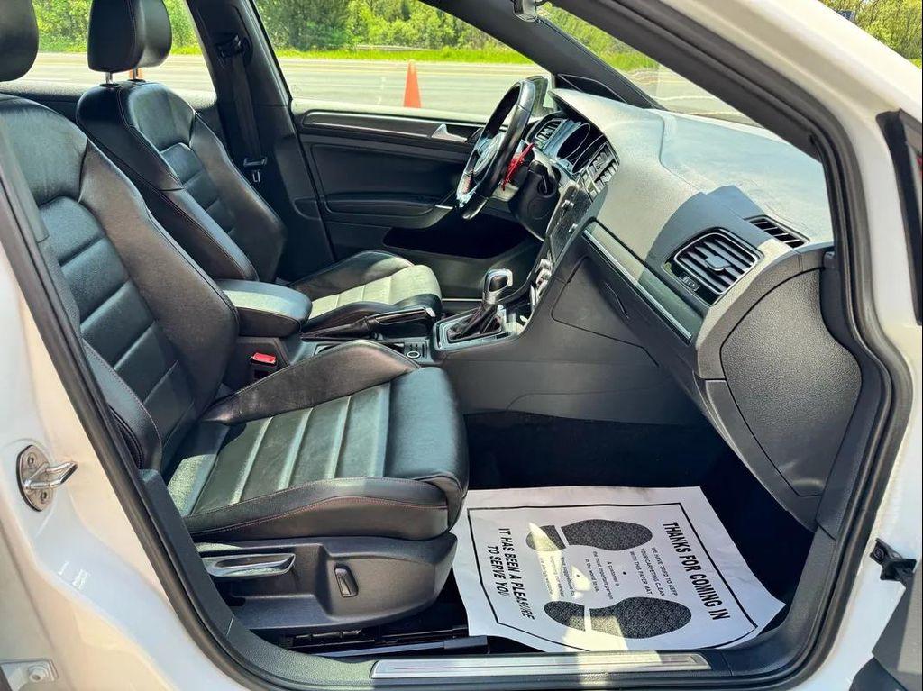 2019 White Volkswagen Golf GTI