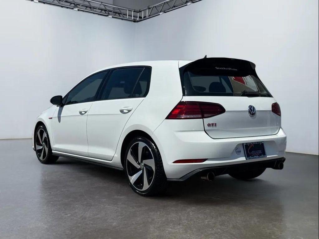 2019 White Volkswagen Golf GTI