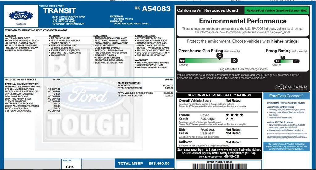 used 2024 Ford Transit-250 car, priced at $30,994