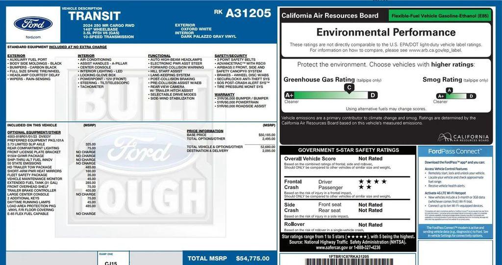 used 2024 Ford Transit-250 car, priced at $29,984