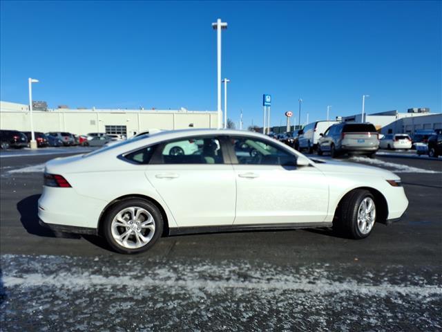 used 2025 Honda Accord car, priced at $25,722