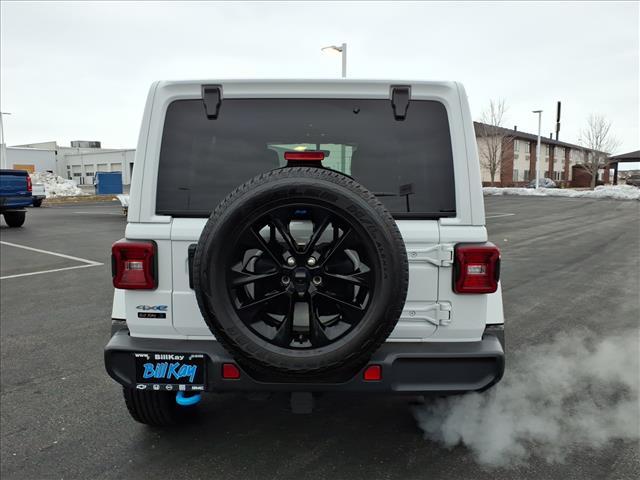 used 2022 Jeep Wrangler Unlimited 4xe car, priced at $24,522