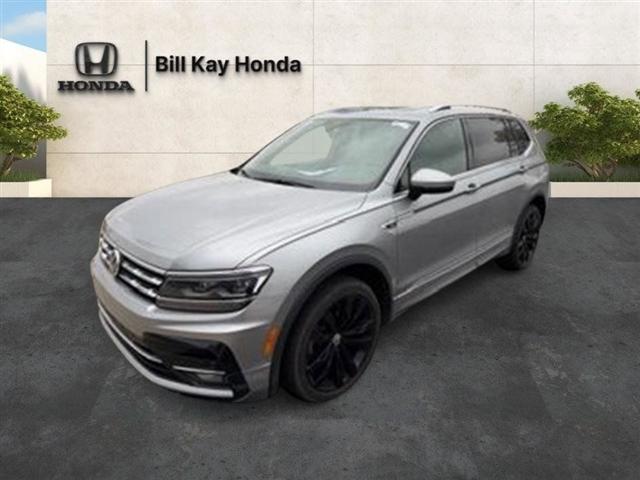 used 2021 Volkswagen Tiguan car, priced at $17,547