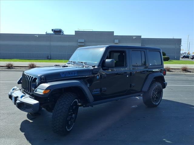 used 2023 Jeep Wrangler 4xe car, priced at $29,787