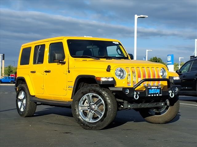 used 2018 Jeep Wrangler Unlimited car, priced at $22,870
