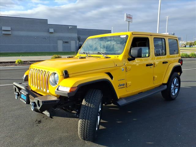 used 2018 Jeep Wrangler Unlimited car, priced at $22,870