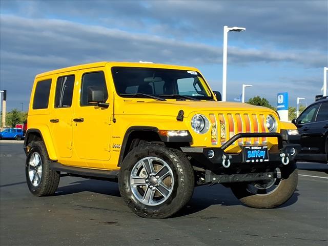 used 2018 Jeep Wrangler Unlimited car, priced at $22,870