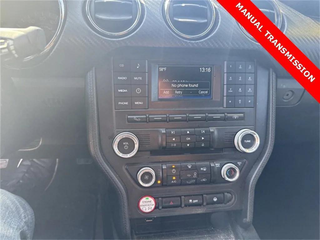 used 2016 Ford Mustang car, priced at $13,789