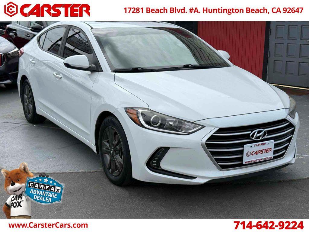 used 2018 Hyundai Elantra car, priced at $10,691