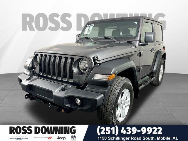 used 2021 Jeep Wrangler car, priced at $24,745